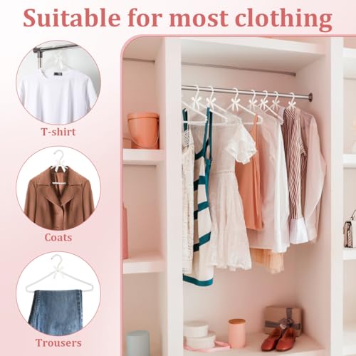 Cintres pour vêtements anti accroc avec perles pour protéger les robes fragiles en placard - 3