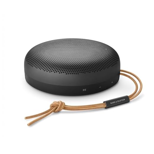 Bang & Olufsen Beosound A1 2nd Gen Portable Wireless Bluetooth Speaker with Voice Assist & Alexa Integration, 3 Microphones for Great Call Quality,IP 67 Dustproof and Waterproof, Black