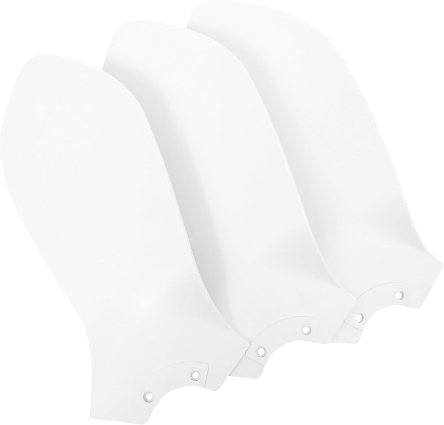 3pcs Standing Fan Blades Replacement for Home Improvements Durable Lightweight Accessory for Table Fans Balanced Performance Powerful Wind Flow