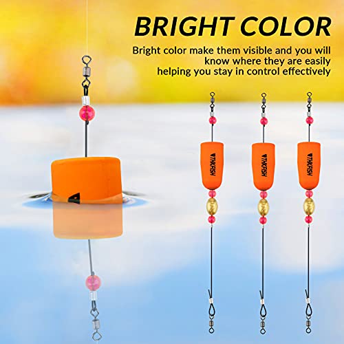 THKFISH Galleggianti da Pesca Mare 4 Pezzi