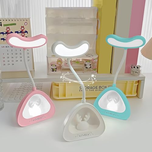 Image of Oblivion Silicone Panda Night Light - Cute Touch Sensor LED Lamp for Kids, Girls & Boys, Multicolor Rechargeable Bedroom Decor, Portable Bedside Night Lamp for Home (Rabbit Night Light)