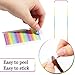 Blulu 360 Pcs Hair Extension Tape Tabs Bulk Double Sided Strong Adhesive Hair Tape in Extension Replacement Wig Strip Waterproof Beauty Tool for Lace Wigs Toupee Hairpiece Supplies(Gradient Color)