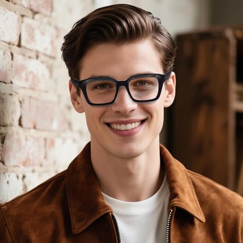Image of JOSCHOO 3 Pack Reading Glasses Blue Light Blocking Computer Spring Hinge Readers for Women Men