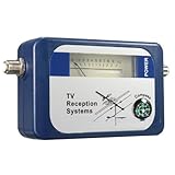 DVB-T Digitales TV-Antennen-Signalmessgerät, 170-860 MHz Frequenzbereich mit 65-95 dBµV Eingangspegel und 75 Ω Impedanz, für UK-Freisew-Installation