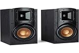 Klipsch Synergy Black Label B-200 Bookshelf Speaker Pair with Proprietary Horn Technology, a 5.25” H