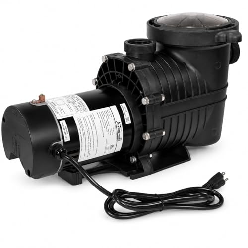 XtremepowerUS 1.0HP Swimming Pool Pump Variable Speed 2-Speed Above Ground Swimming Pump 115V Strainer 1-1/2" NPT by XtremepowerUS - Used condition - Image 3