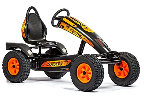 DINO Graffiti BF1 Pedal Go Kart (nero/arancione)