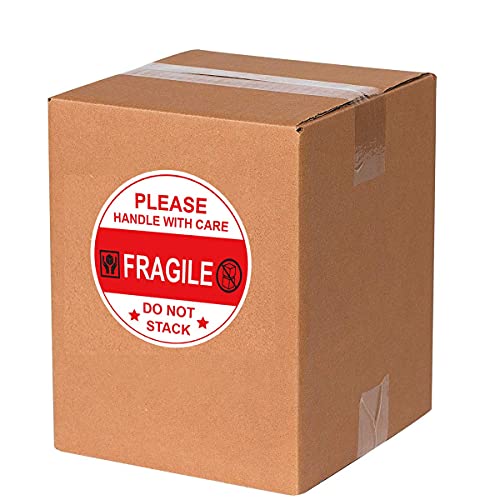 Youok YOUOK1212 Do Not Stack Shipping Warning Labels,3 Inch Please Handle thumb #3
