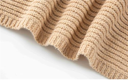 Men Pullover Long Sleeve Crewneck Knitted Sweater Casual Slim Fit Solid Color Fall Winter Fashion Basic Jumper Tops3