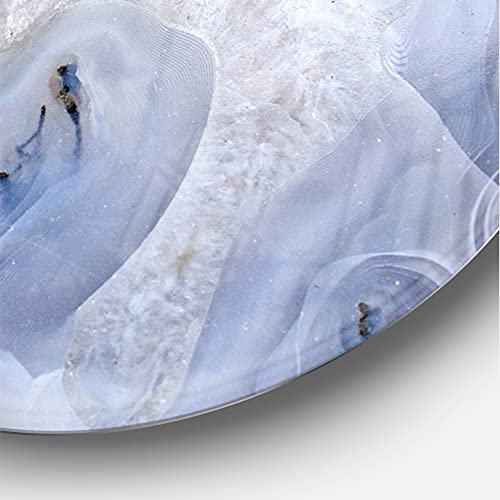 Designq 'Agate Stone ' Modern Wall Clock For Home Bedroom Bathroom Office Living Room Decoration, 36X36, (Clock-Top 20 #TOP2