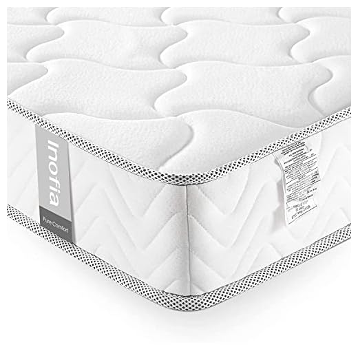 Inofia 6 Inch Queen Size Mattress, Cool Memory Foam Bed Mattress in a Box, Medium Firm Queen Bed Mattresses