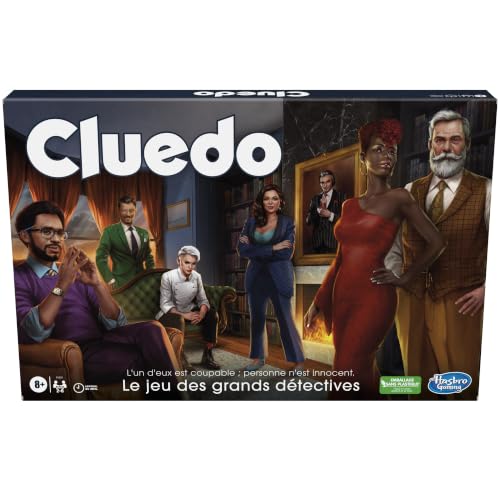 Hasbro Gaming Cluedo Family Game for 2 to 6 Players Ages 8 and Up