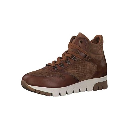 Tamaris Damer 1-1-25252-23 höga sneakers, Brun Cognac 305, 41 EU