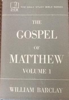 Hardcover The Gospel of Matthew Volume 1 (Chapters 1 to 10) The Daily Study Bible Series Book