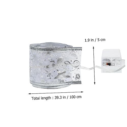 Uonlytech 1Pc Luzes De Natal Faixa De Luz De Natal Decoração Da Árvore De Natal Decoração Interna De