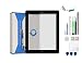 FixCracked for iPad 3 (3rd Generation) Touch Screen Glass Digitizer Replacement, Home Button Assembly, Midframe Bezel, Pre-installed Adhesive Tape, Wifi Antenna with Tools,Black