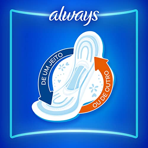 Always Absorvente Super Proteção Suave Com Abas 32 Unidades