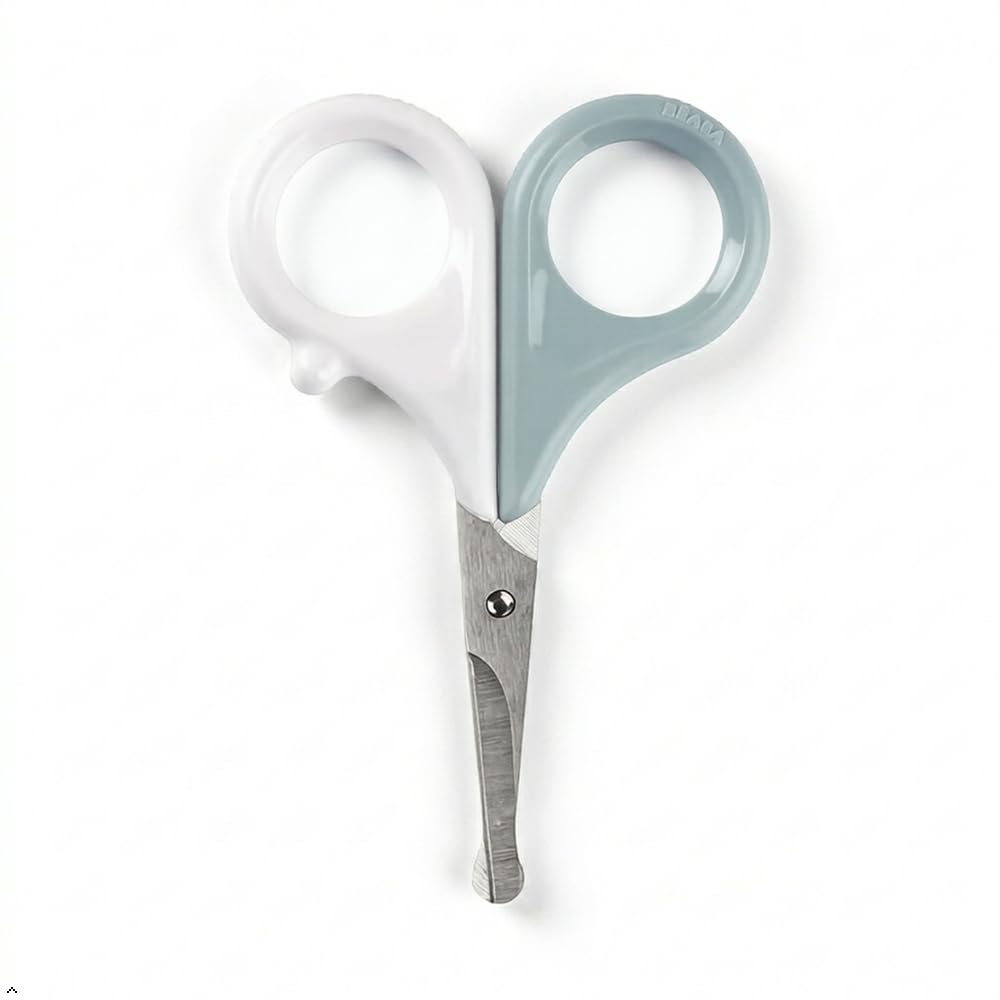 Béaba Beaba Nail Scissors For Babies And Kids - For Nail Care And Manicure - Rounded Tips - Blue (920360)-image-40