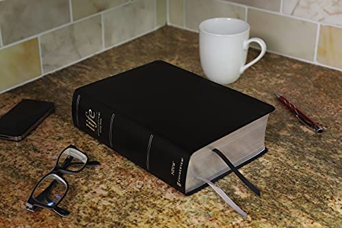 Niv, Life Application Study Bible, Third Edition, Large Print, Bonded Leather, Black, Red Letter #TOP1