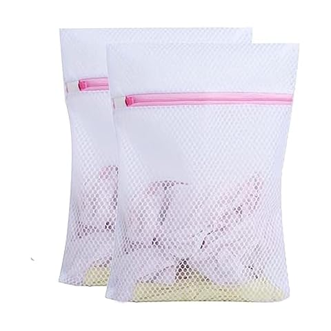 Jc.upin Mesh Laundry Bags with Zipper Cover