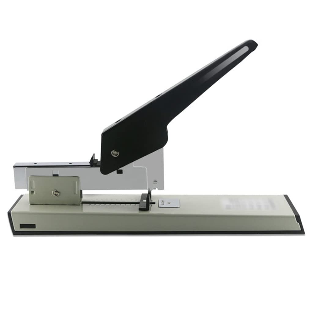 Wrlruilian A Stand Up Stapler Staplers Office Heavy Duty Desktop Stapler Labor-Saving 100-Page Capacity Suitable For Office Document Binding On Office Desks Office Equipment (Color : )
