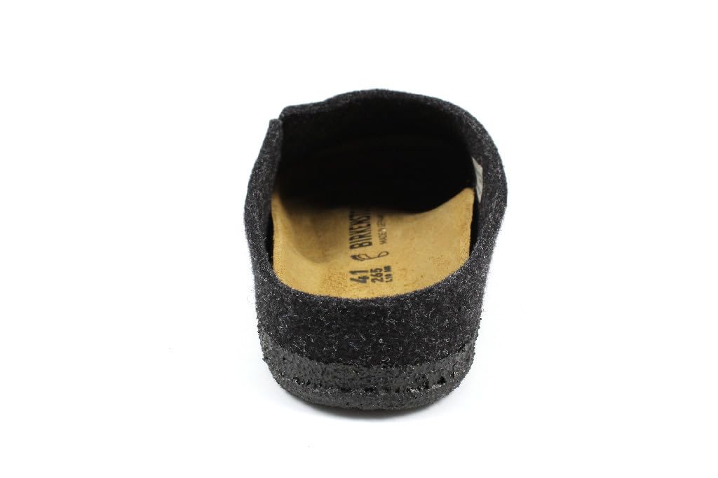 Birkenstock Zermatt Anthracite, Wool Felt, Zapatillas de Estar por casa con talón Abierto Hombre