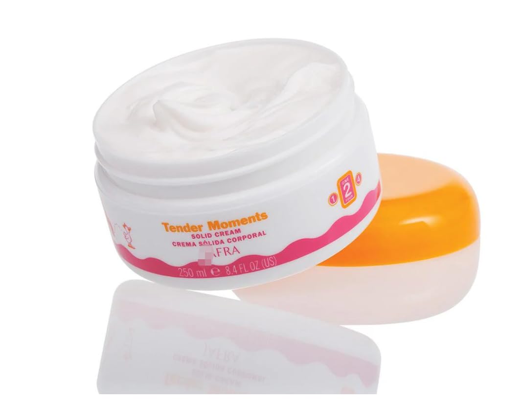 Tender Moments 1-2-4 Solid Cream for Toddler 8.8 fl. oz. Nourishing Dry Skin Care, Lightly Scented