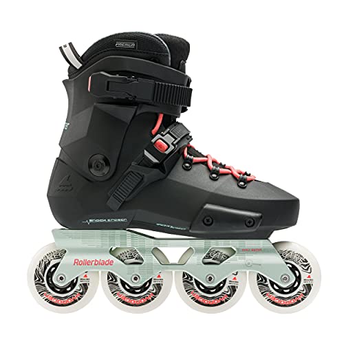 Image of Rollerblade Twister XT Women's Adult Fitness Inline Skate, Black /Mint, Urban Performance Inline Skates