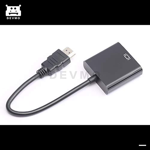 Adaptador DP a VGA macho a hembra DEVMO para conectar PC o portátil a monitor antiguo 2
