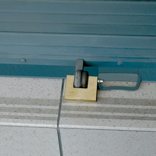 Cadenas en laiton Viro d'exception avec arc rectangulaire 75 mm CODIVEN - 6