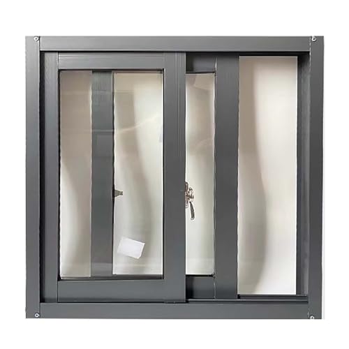 Installazione integrata: La confezione comprende una finestra in vetro e un kit viti; dopo aver ricevuto il pacco, devi solo incastrare la finestra di vetro nel foro della finestra, quindi avvitare le viti sulla parte superiore del telaio della finestra e infine riempire lo spazio vuoto con colla in schiuma