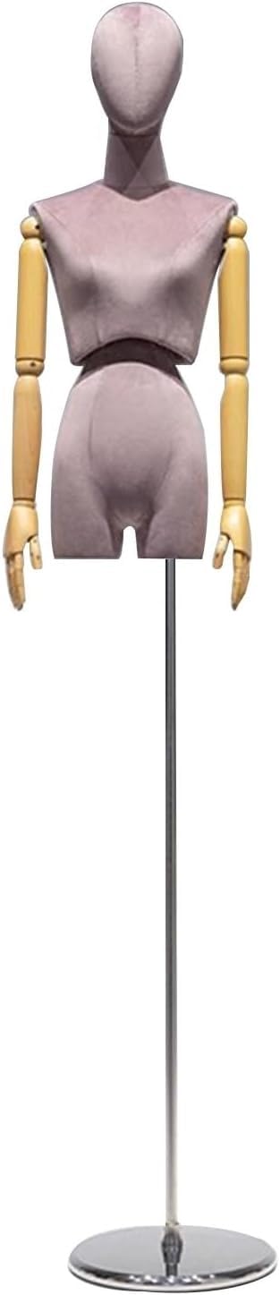Manichini Femminili per la Vendita al Dettaglio, con Abiti Staccabili, manichini da Cucito per Sartoria, vetrine e casa.