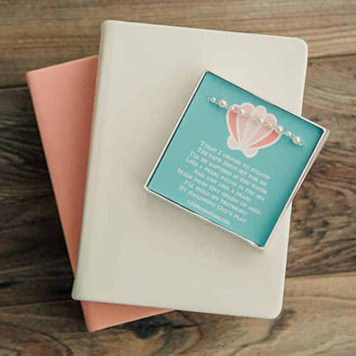 LDS Pearl Baptism Bracelet Gift for Latter-Day Saint Girls Getting Baptized4