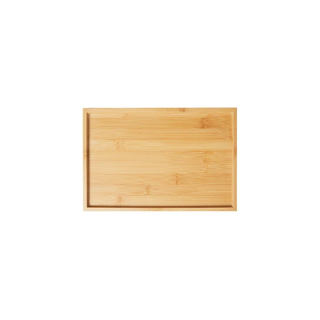 NZPOST Assiettes Le Plateau en Bambou est rectangulaire, la Coupe à raviolis Nordique est posée sur Le Plateau en Bois