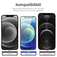 NEW'C Schutzfolie für iPhone 12 Mini für Panzerglas – Ansicht 2