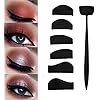 Crease Line Kit, 6 in 1 Crease Eyeshadow Line Kit, Silicone Eyeshadow Stamp, Eyeshadow & Eyeliner Applicator, Lazy…