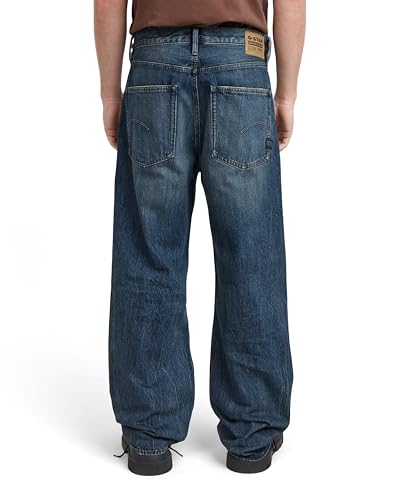 G-STAR Men's Type 96 Loose Jeans, Azul (Worn In Mountain Dusk Destroyed D23693-d499-g816), 31W x 34L3