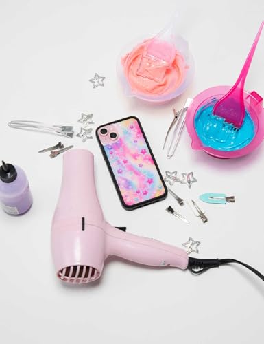Image of Wildflower Cases - Compatible with iPhone 16 | Protective Black Bumper, 6.5ft Drop Test Certified, Women Owned Small Business | Stars Pink Purple Orange Cute Trendy | Collab - Miranda Rae