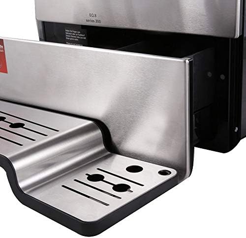 Szczyt view ekspresu do kawy Siemens EQ8 z dostępem do pojemnika na ziarna kawy i zbiornika na wodę