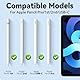 Inesore 8 Stück Spitze für Apple Pencil, Hochempfindliche Ersatzspitzen Spitzen for Apple Pencil Pro/USB-C/2. Generation/1. Generation, Eingabestift Nib für iPad Pencil