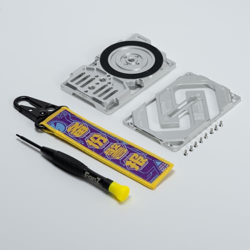 Magnetic Aluminum Expansion Holder for Samsung SSD T7 - with 1/4 Screw Mounting (Sliver) - image 4