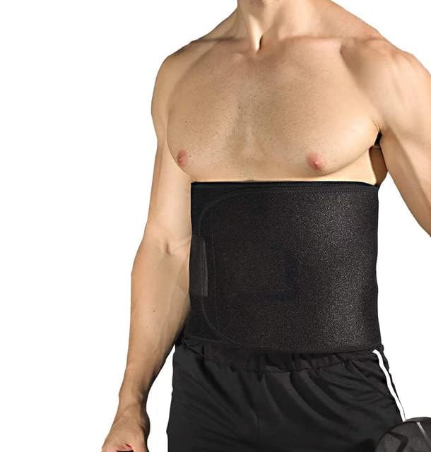 BELIONERA Body Slim Look Belt Up to 45 Inch, Mens and Womens Waist Trimmer Slimming Neoprene Ab Belt Trainer for Faster Weight Loss Fat Burner Tummy Exercise (Neoprene, 1) Black (B0DJ16K92V) Amazon Price History, Amazon Price Tracker