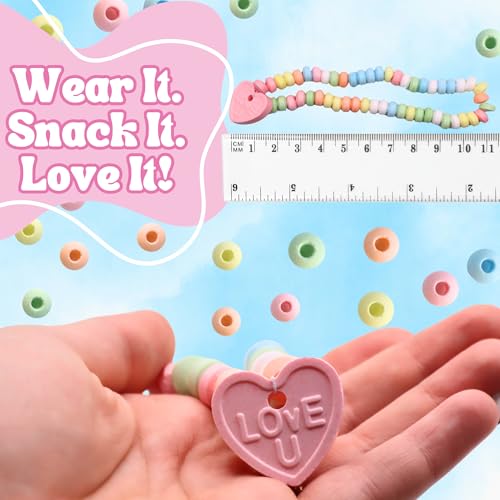 Candy Necklace/Sweet Necklace Pack of 10 - Packed in a Resealable Bag - Ideal Treat or Gift for Parties, Weddings or Christmas