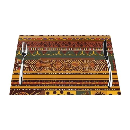Set de table lavable en vinyle pour simplifier le nettoyage après repas