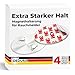 Produktbild Rauchmelder Magnethalter 4er Set mit extra starken Klebepads - ohne Bohren und Schrauben - Magnethalterung geeignet für alle gängigen Rauchmelder und Feuermelder - Selbstklebende Befestigung