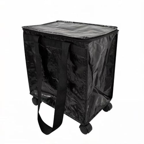 EASYSLWC Wickeltasche mit Silikon-Schnulleretui, Crossbody-Krankenhaus-Tasche, Reise, große Mamatasche, Baby-Wickeltasche mit Schultergurten, Schwarz