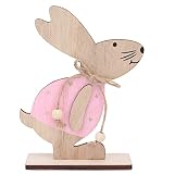 Lybunair Easter Rabbit Decor Festival Party Drewniane ozdoby królika na uroczystości świąteczne