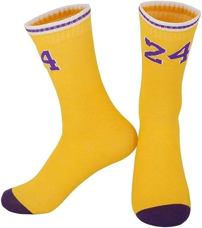 #24 Boys Basketball Jerseys 3PCS Athletic Training Uniforms Tank Top Shorts Socks Sets Gift for Kids Girls Fans Teens Youth - Image 4