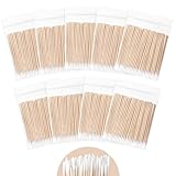850 Stück Wattestäbchen Spitz, 7cm Holz spitz Wattestäbchen Applikatoren für Tattoo, Augenbrauen, Beauty, Make-up, Nägel