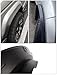 XmuxHai 5.2IN*5.74FT*4PCS Rubber Fender Extension Flexible Rubber Wheel Arch for SUV and Truck Fender Flare Edge Trim Mud Flaps Mudguards